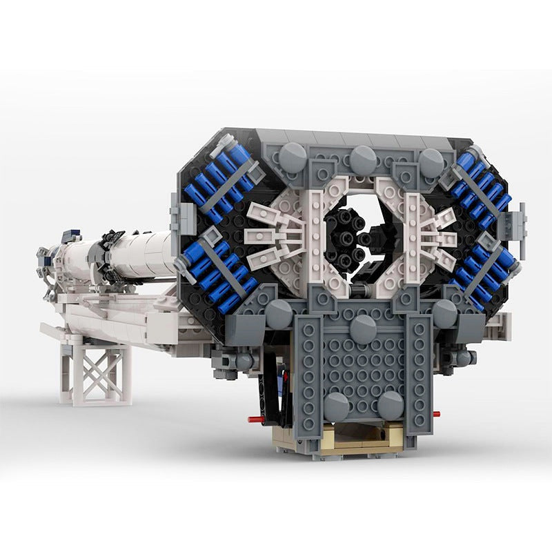 Falcon 9 MOC Rocket Launch Tower Building Kit | 1:110 Scale Model - 4