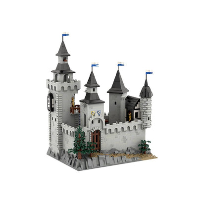 Falcon Eyrie Medieval Castle MOC Fortress Building Kit - 1