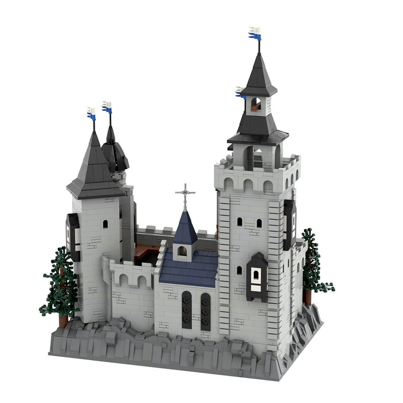 Falcon Eyrie Medieval Castle MOC Fortress Building Kit - 2