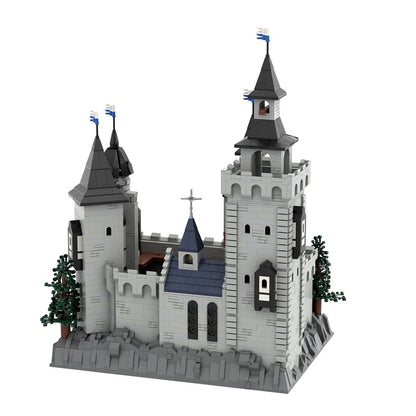 Falcon Eyrie Medieval Castle MOC Fortress Building Kit - 2