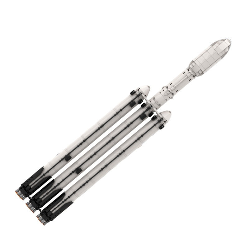 Falcon Heavy MOC Rocket Building Kit | Space Launch Vehicle Model - 1