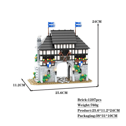 falcon's keep building set | moc-139581 - 4