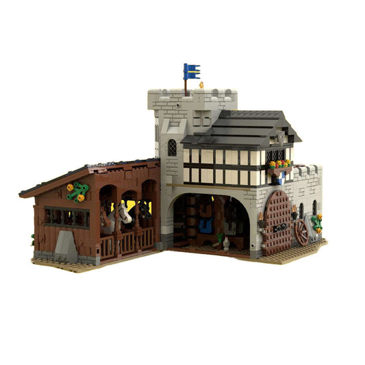 Falcon's Stable Building Kit  | LEGO-Compatible MOC - 1