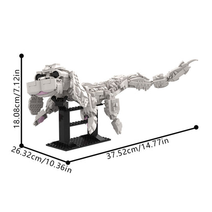 falkor luck dragon building set | lego compatible - 3