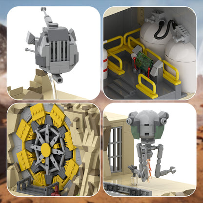 fallout shelter building set | lego compatible - 6