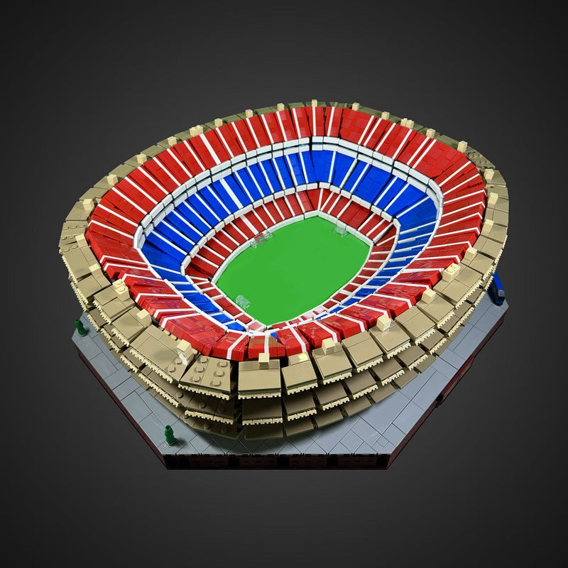 Famous Football Stadium MOC Building Kit | 1:500 Architecture Model - 4