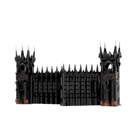 Fantasy Black Gate MOC Building Kit | Dark Castle Gate - 5