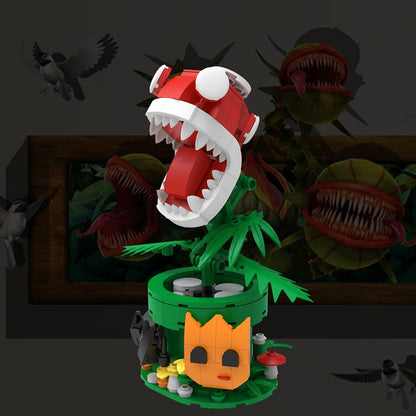 Fantasy Carnivorous Plant Pot MOC Building Kit - 2