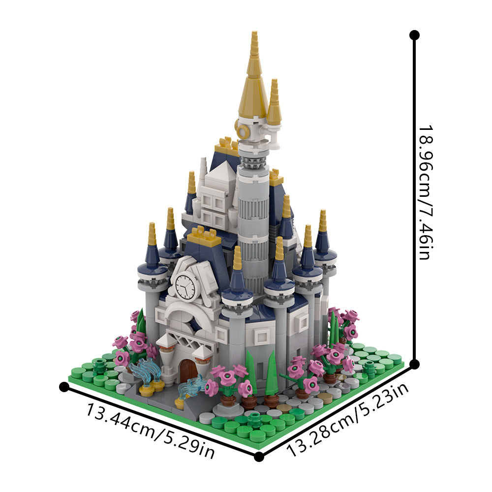 fantasy castle building set | lego compatible - 4