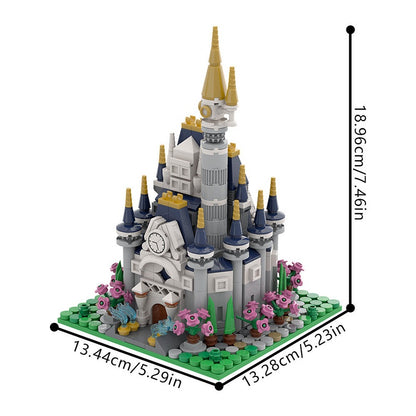 Fantasy Castle MOC Building Kit | Medieval Fortress Architecture Model - 4