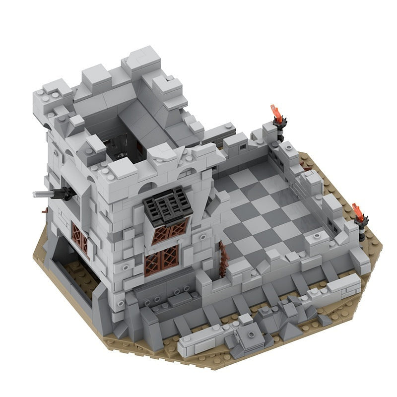 Fantasy Dragon Queen Dice Tower MOC Building Kit | Fantasy Architecture - 2