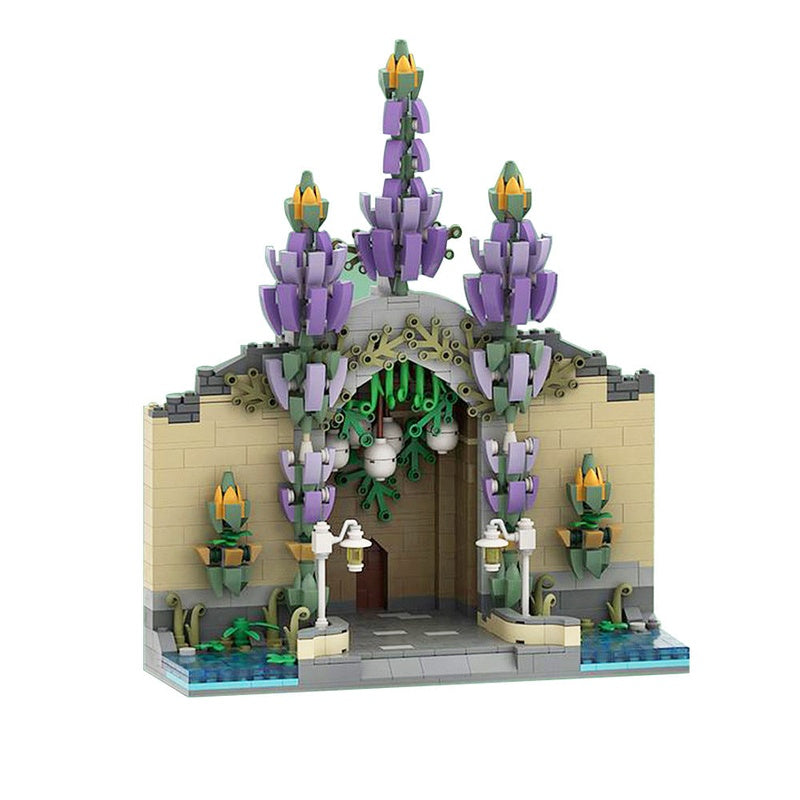 Fantasy Dream Entrance MOC Building Kit | Magical Architecture Model - 1