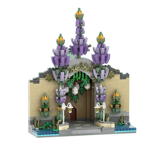 Fantasy Dream Entrance MOC Building Kit | Magical Architecture Model - 1