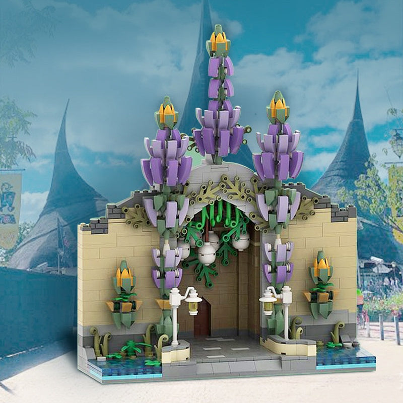 Fantasy Dream Entrance MOC Building Kit | Magical Architecture Model - 2