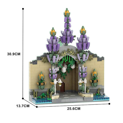 Fantasy Dream Entrance MOC Building Kit | Magical Architecture Model - 3