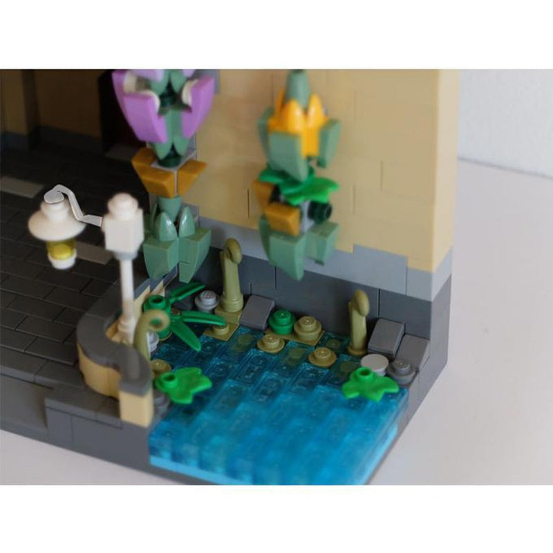 Fantasy Dream Entrance MOC Building Kit | Magical Architecture Model - 5