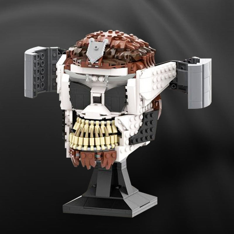Fantasy General Helmet MOC Character Display Building Kit - 4