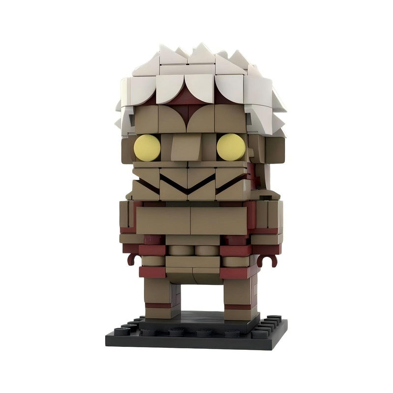 Fantasy Giant Titan Battle BrickHeadz Building Kit | LEGO-Compatible MOC - 2
