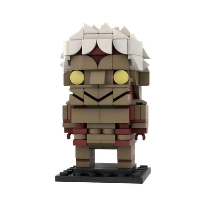 Fantasy Giant Titan Battle BrickHeadz Building Kit | LEGO-Compatible MOC - 2