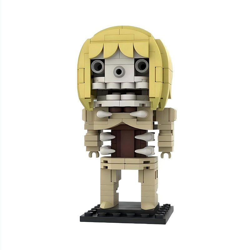 Fantasy Giant Titan Battle BrickHeadz Building Kit | LEGO-Compatible MOC - 6