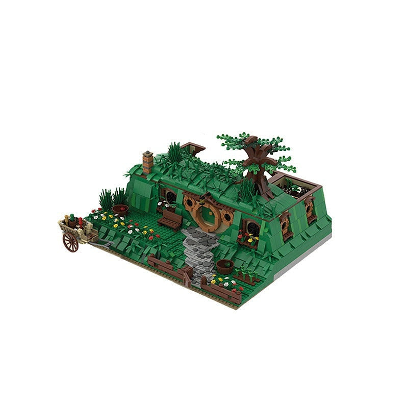 Fantasy Halfling Burrow House MOC Building Kit - 2