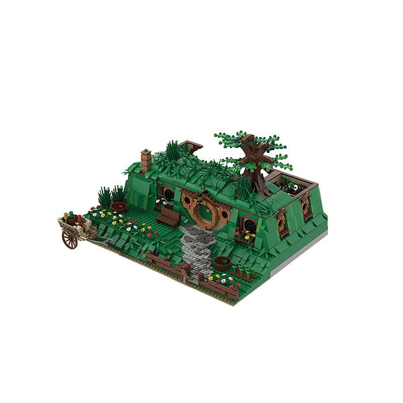 Fantasy Halfling Burrow House MOC Building Kit - 3