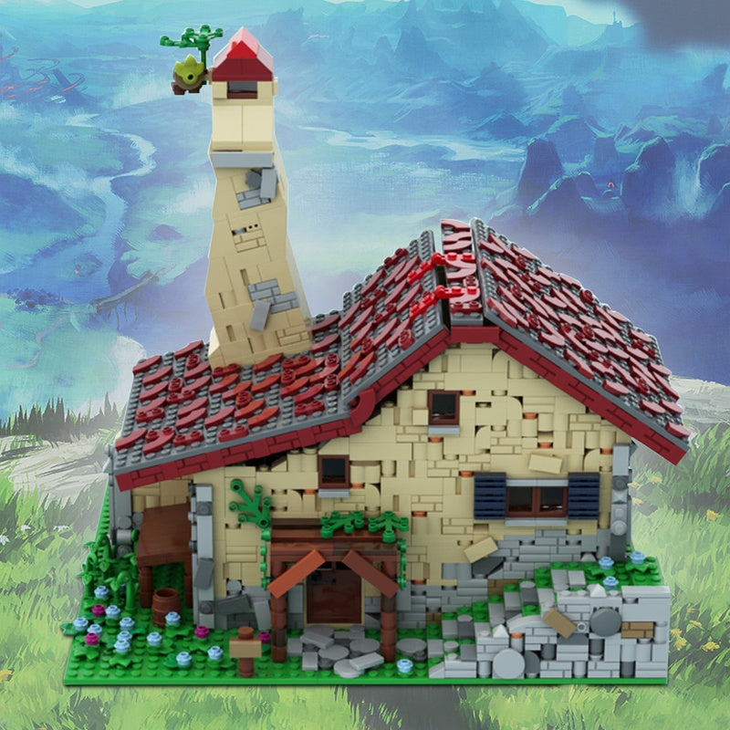 Fantasy Hero Wilderness House Building Kit | Compatible MOC - 1