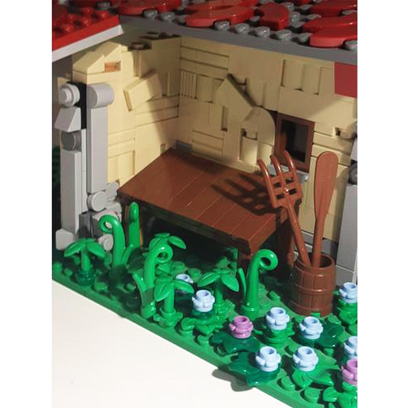 Fantasy Hero Wilderness House Building Kit | LEGO-Compatible MOC - 3