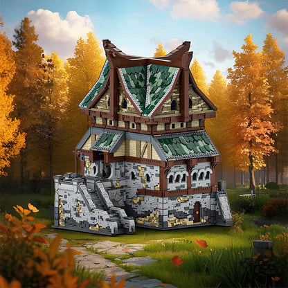 Fantasy High-End Manor MOC Building Kit - 2