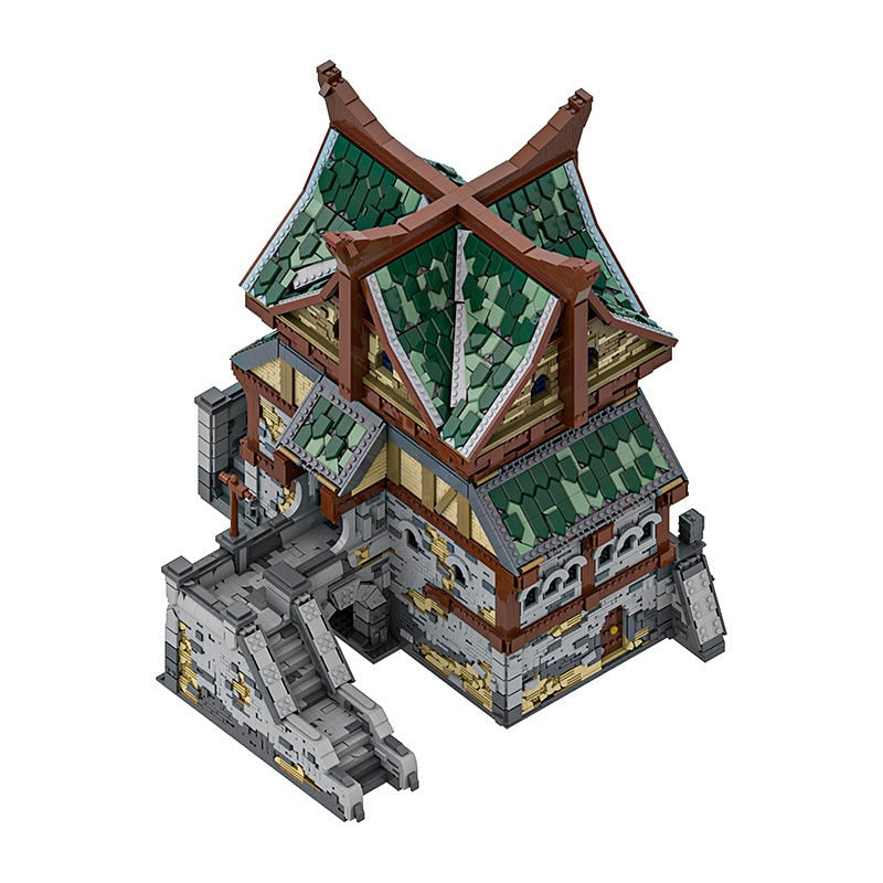 Fantasy High-End Manor MOC Building Kit - 5
