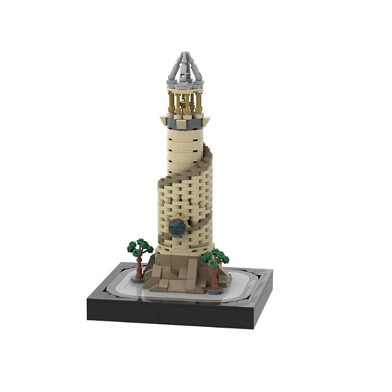 Fantasy Island Stone Lighthouse MOC Building Kit - 2