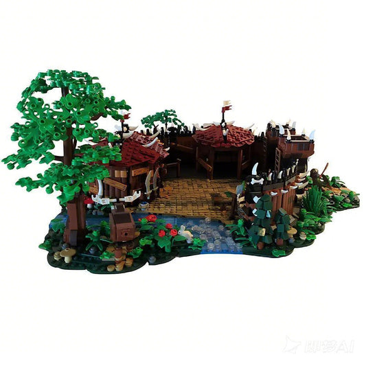 fantasy orc camp building kit | moc-234728 - 3