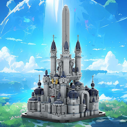 Fantasy Royal Capital Castle Diorama Building Kit | LEGO-Compatible MOC - 1