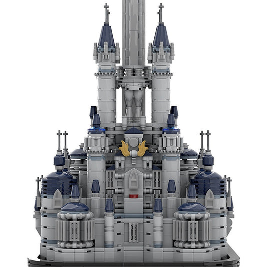 Fantasy Royal Capital Castle Diorama Building Kit | LEGO-Compatible MOC - 3
