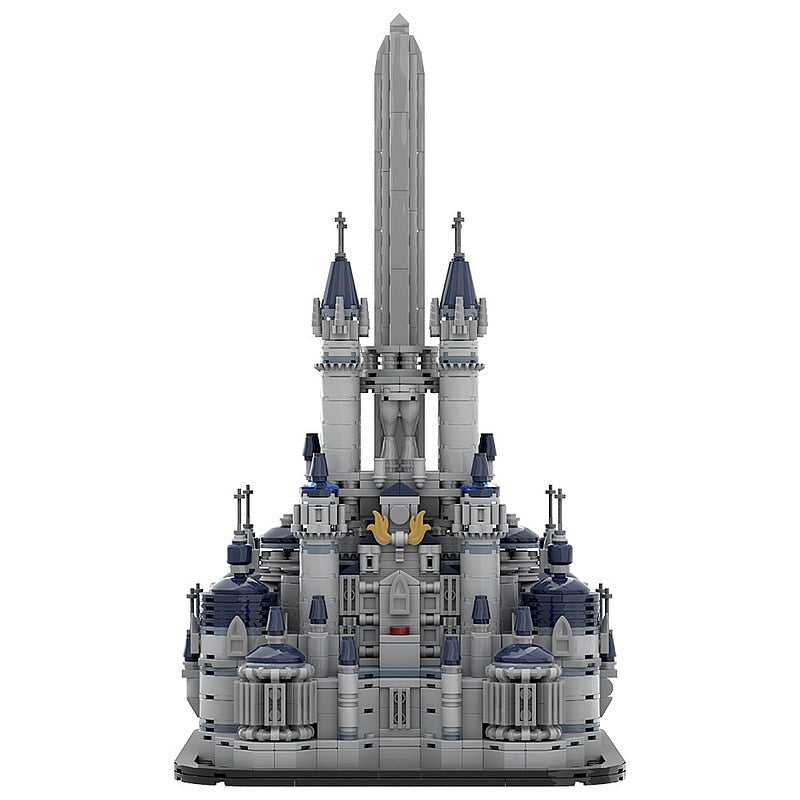 Fantasy Royal Capital Castle Diorama MOC Architecture Building Kit - 5