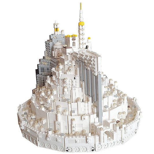 Fantasy White Tower City MOC Building Kit - 1