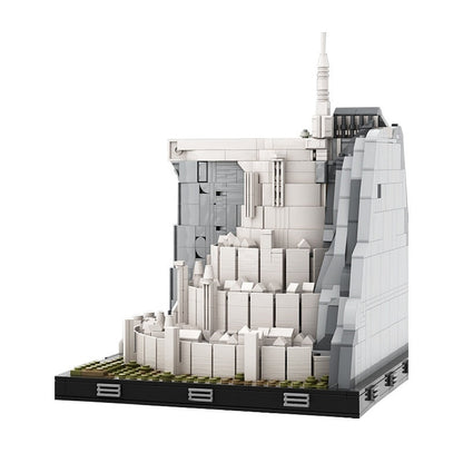 Fantasy White Tower City MOC Building Kit - 5
