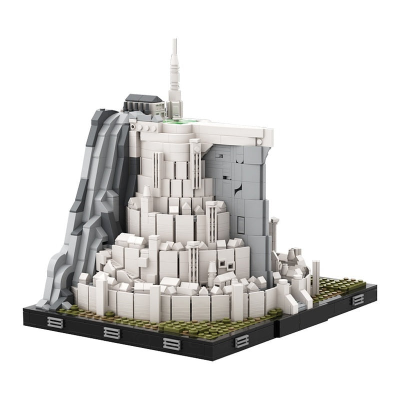 Fantasy White Tower City MOC Building Kit - 6