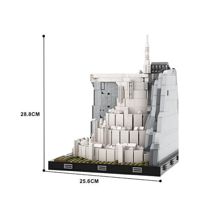 Fantasy White Tower City MOC Building Kit - 7