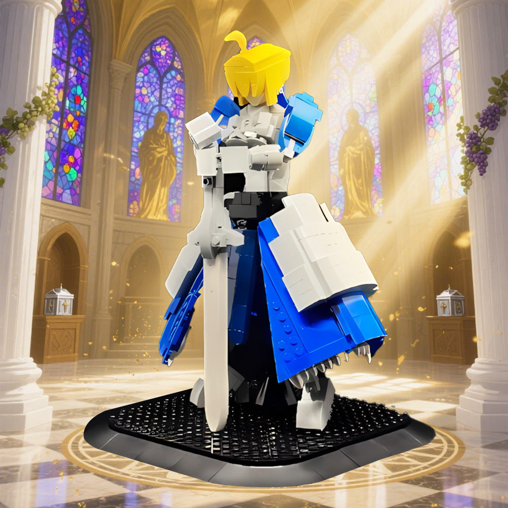 fate/stay night saber building set | moc-221967 - 1
