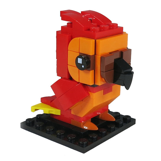 fawkes the phoenix moc building set | harry potter | moc-49741 - 1