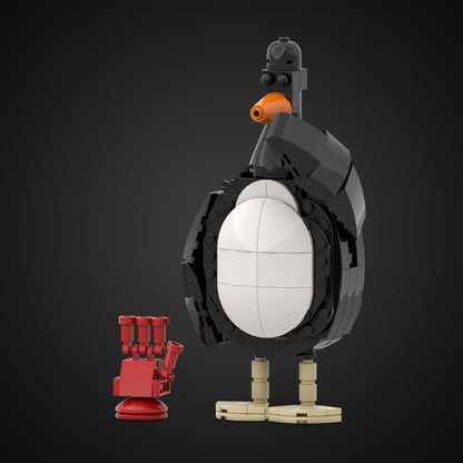 feathers mcgraw building kit | wallace and gromit | moc-211376 - 2