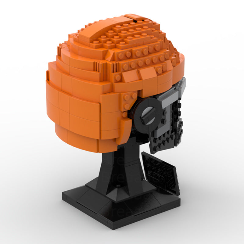 fennec shand helmet building set | star wars | moc-87713 - 4