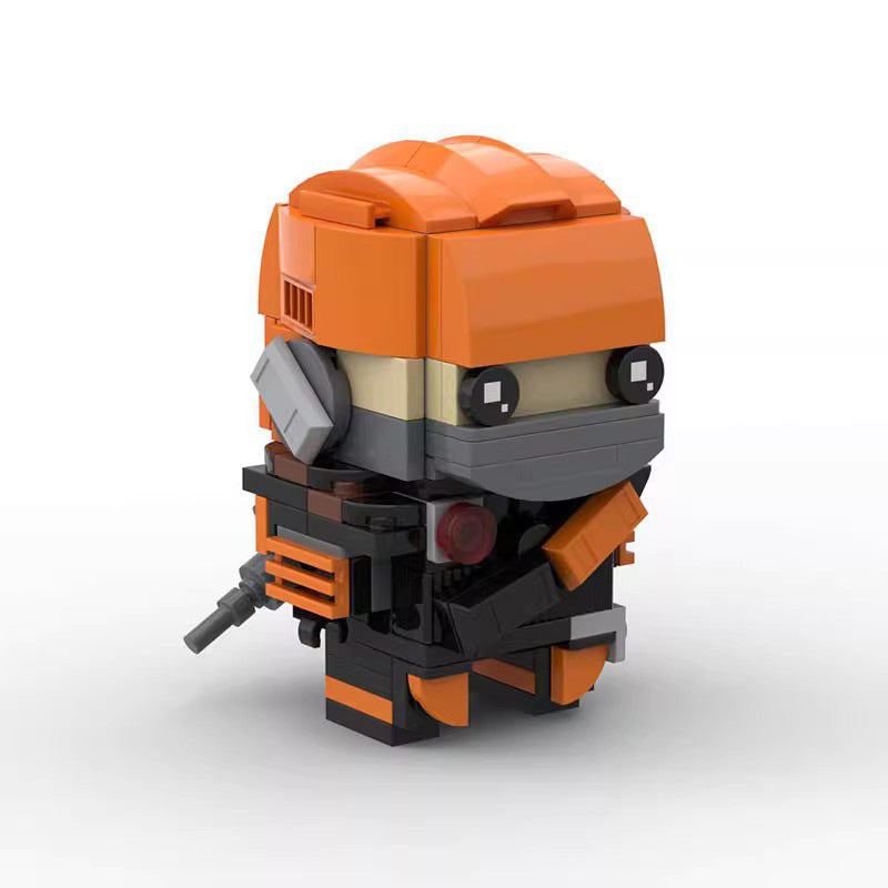 fennec shand moc brickheadz building set | star wars | lego-compatible blocks - 2