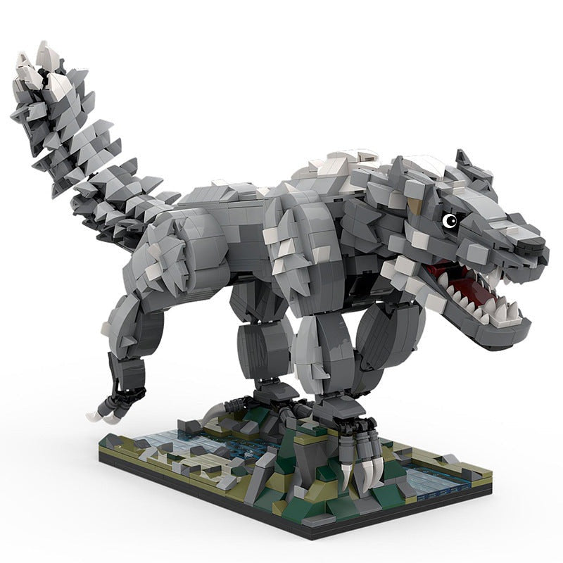 Fenrir Devourer of the Sun MOC Fantasy Creature Building Kit - 2