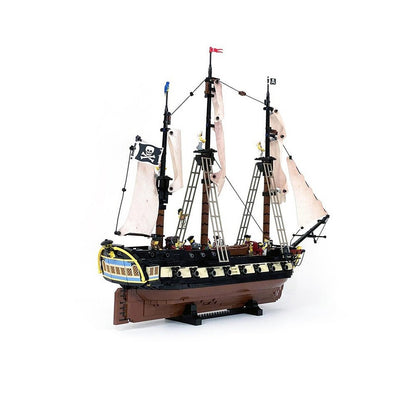 Fer Maiden MOC Privateer Frigate Pirate Ship Building Kit - 1