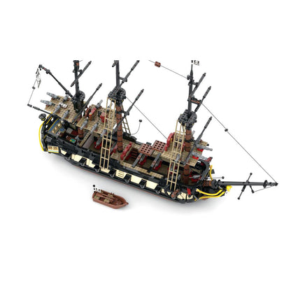 fer maiden privateer frigate building set | moc-65878 - 3