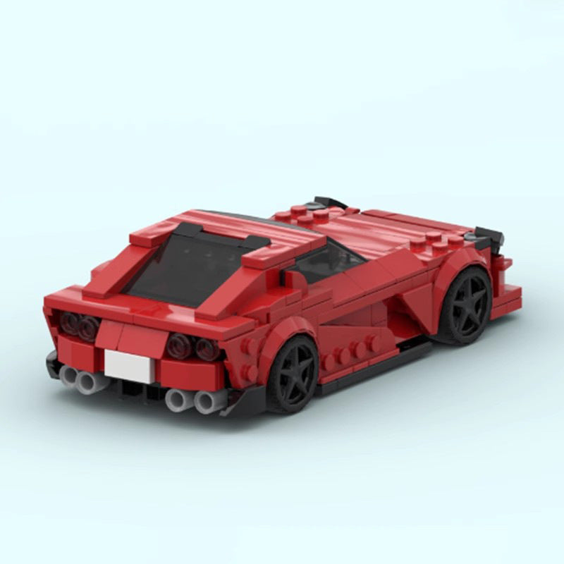 ferrari 812 superfast building set | moc-161560 - 3