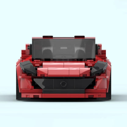 ferrari 812 superfast building set | moc-161560 - 4