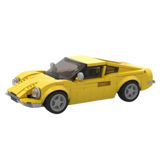 ferrari dino 206 gt 1967 building set | moc-173160 - 1